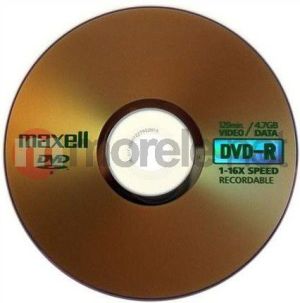 Maxell DVD-R 4.7 GB 16x 100 sztuk (275733.30.TW) 1