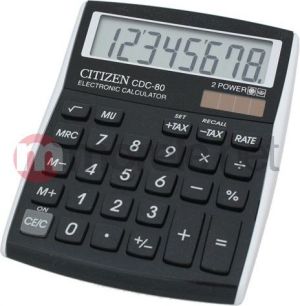 Kalkulator Citizen CDC-80BK 1