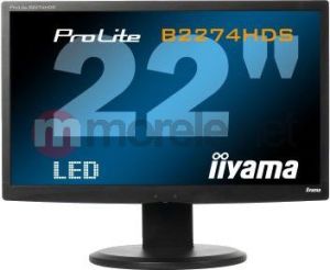 Monitor iiyama ProLite B2274HDS-B2 (30 dni bezpłatnej gwarancji na badpixele) 1