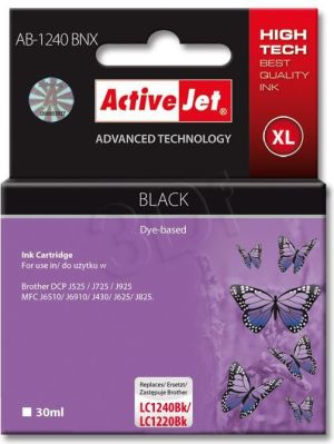 Tusz Activejet tusz AB-1240BNX / LC-1240Bk (black) 1