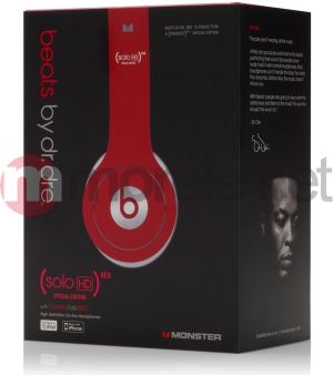 Słuchawki Beats Solo HD Red 8