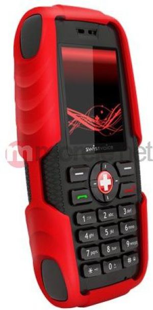 Telefon komórkowy Swissvoice SV29 Outdoor black/red 1