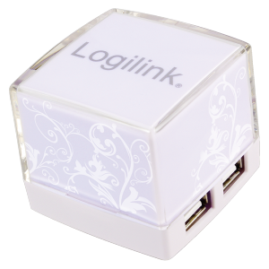 HUB USB LogiLink UA0117 (biały) 1