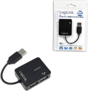 HUB USB LogiLink 4x USB-A 2.0 (UA0139) 2