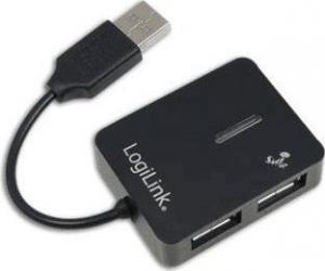 HUB USB LogiLink 4x USB-A 2.0 (UA0139) 1
