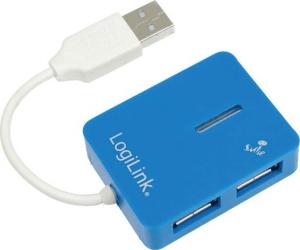 HUB USB LogiLink 4x USB-A 2.0 (UA0136) 1