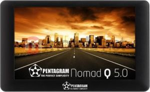 Nawigacja GPS Pentagram Nomad Q 5.0 + Navigo9i Polska z turystyka (PENT P 9550) 1