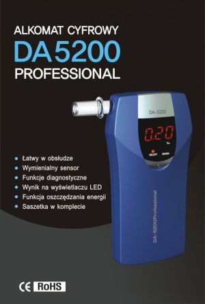 Alkomat AlcoScent DA-5200 Professional 3