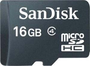 Karta SanDisk MicroSDHC 16 GB Class 4  (SDSDQB016GB35) 1