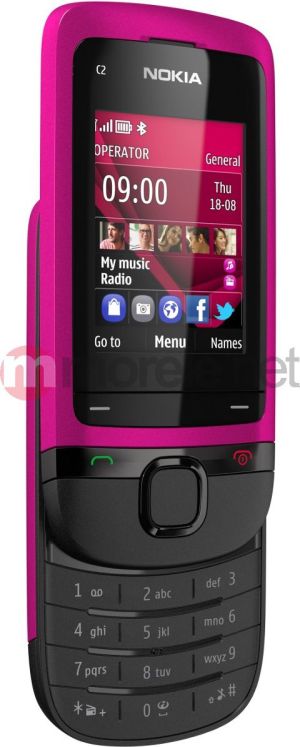 Telefon komórkowy Nokia C2-05 Różowy 1