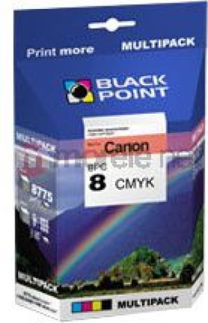 Tusz Black Point tusz BPC8CMYK (cyan, magenta, yellow, black) 1