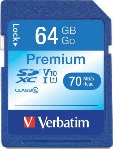 Karta Verbatim Premium SDXC 64 GB Class 10 UHS-I/U1  (44024) 1