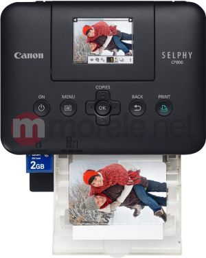 Drukarka fotograficzna Canon SELPHY CP800 termosublimacyjna black 7