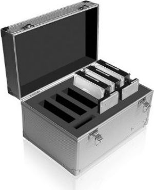 Icy Box Walizka aluminiowa na dyski 6x3,5" + 3x2,5" (IB-AC626) 1