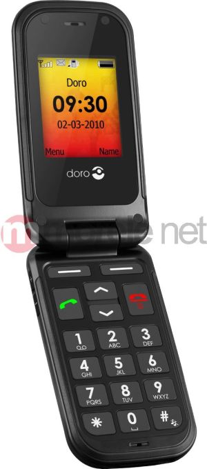 Telefon komórkowy Doro PhoneEasy 409 gsm Black 1