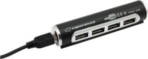 HUB USB Esperanza 4x USB-A 2.0 (E5905784768595(EA115)) 1