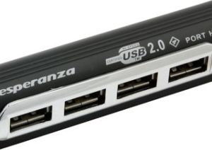 HUB USB Esperanza EA115 4x USB-A 2.0 (E5905784768595(EA115)) 3