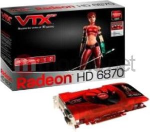 Karta graficzna Vertex3D Radeon HD6870 1024MB DDR5/256bit DVI/HDMI/DP PCI-E (900/4200) (471250502-8538) 1