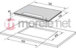 Płyta grzewcza Nardi DH 55 BAVDA 2
