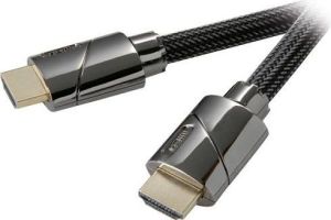 Kabel Vivanco HDMI - HDMI czarny (HDMI<-->HDMI 3m. koszowy) 1