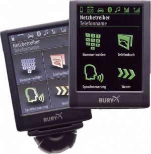 Zestaw głośnomówiący Bury CC 9060 Plus zestaw głośnomówiący BT (ISO) z ekranem dotykowym 3