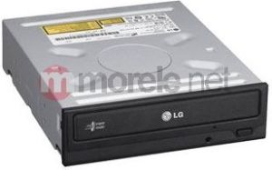 Napęd LG SuperMulti SATA DVD+/-R24x,DVD+RW8x,DVD+R DL 16x,SecurDisc,bare bulk(czarny) (GH24NS90 RBBB) 1