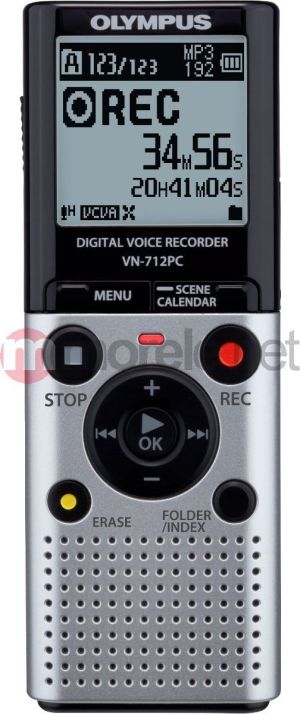 Dyktafon Olympus VN-712PC 2GB - srebrny V405161SE000 1