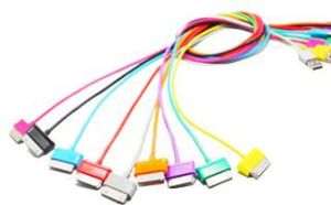 Kabel USB 4World USB-A - Samsung 30-pin 1 m Czarny (07939OEM) 2