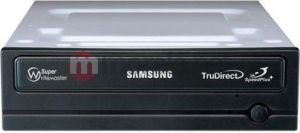 Napęd Samsung DVD -/+ R/RW 22x SHS-222BB BLACK - SATA BULK - BEZ SOFTu ( SHS-222BB/BEBE ) 1