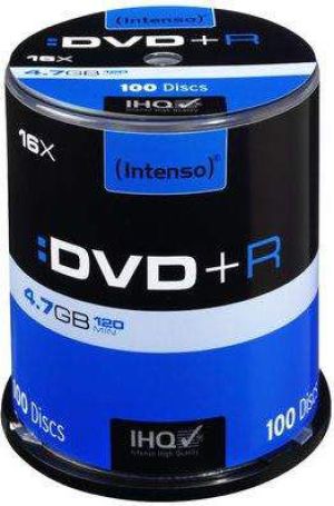 Intenso DVD+R 4.7 GB 16x 100 sztuk (4111156) 1