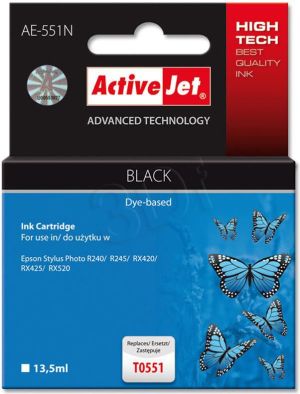 Tusz Activejet tusz AE-551N (T0551) Black 1