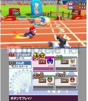 Mario & Sonic London 2012 Olympic Games Nintendo 3DS 4