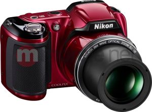 Aparat cyfrowy Nikon CoolPix L 810 (VMA971E1) czerwony 2