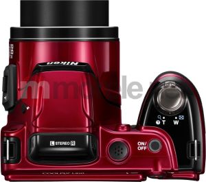 Aparat cyfrowy Nikon CoolPix L 810 (VMA971E1) czerwony 4