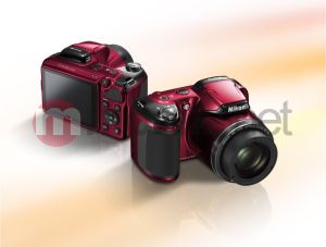 Aparat cyfrowy Nikon CoolPix L 810 (VMA971E1) czerwony 5