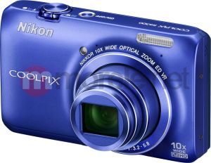 Aparat cyfrowy Nikon CoolPix S6300 3D (VMA933E1) niebieski 1