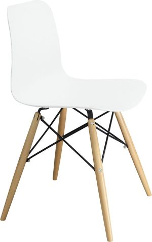 King Home Krzesło Krado DSW Premium białe 1