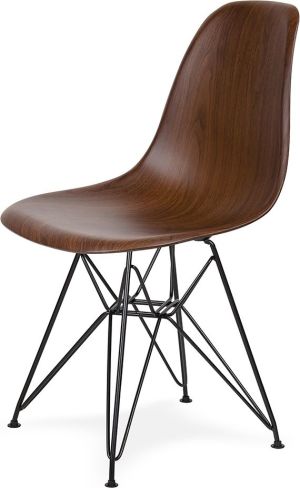 King Home Krzesło DSR Wood Black imitacja drewna 1