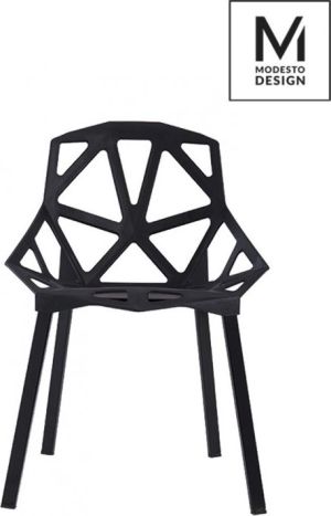 Modesto Design krzesło Split Mat czarny 1