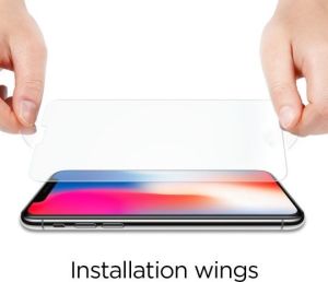 Spigen szkło hartowane slim dla Iphone X 2