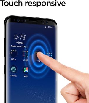 Spigen szkło hartowane friendly dla Galaxy S8+ 4