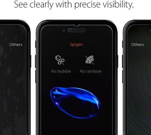 Spigen szkło hartowane slim dla Iphone 7/8 5