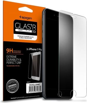 Spigen szkło hartowane slim dla Iphone 7/8 Plus 1