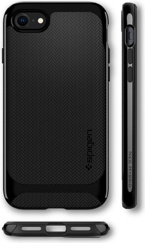 Spigen SPIGEN NEO HYBRID HERRINGBONE IPHONE 7/8 SHINY BLACK 9