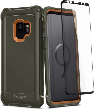 Spigen Pro Guard do Samsung Galaxy S9 zielone 1