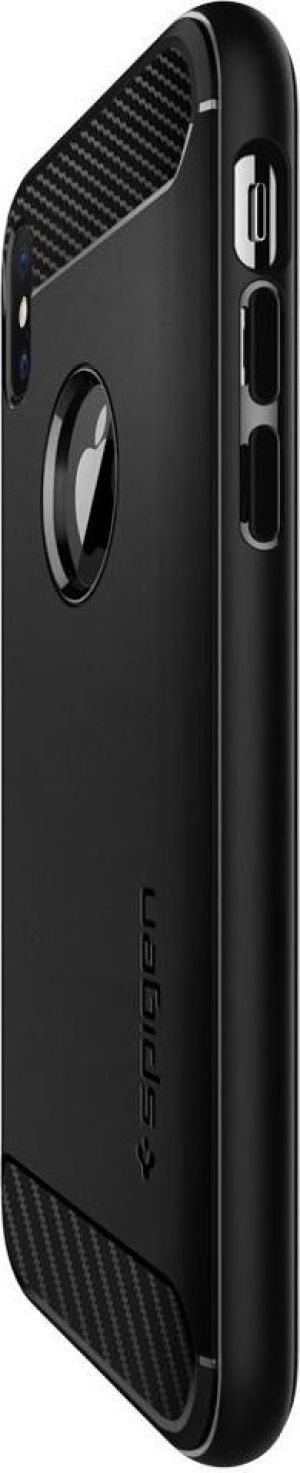 Spigen Rugged Armor iPhone X/10/Xs Matte Black 4