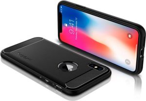 Spigen Rugged Armor iPhone X/10/Xs Matte Black 5