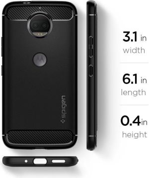 Spigen SPIGEN RUGGED ARMOR MOTOROLA MOTO G5S BLACK 5