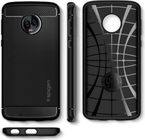 Spigen Rugged Armor Motorola Moto G6 Plus Black 6