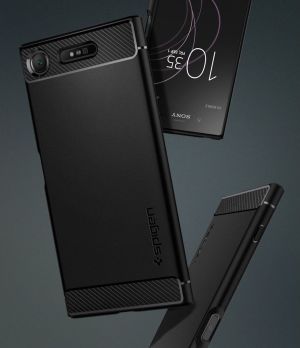 Spigen Rugged Armor Sony Xperia XZ1 Black 3